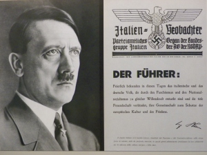 The image of Hitler as we usually see him