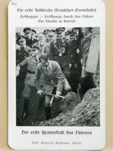 Hitler at a ground breaking ceremony